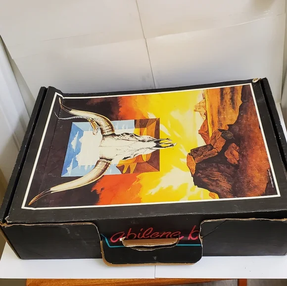 🤩New with tags Rare vintage genuine leather abilene black boots size 5.5 M - Picture 14 of 15